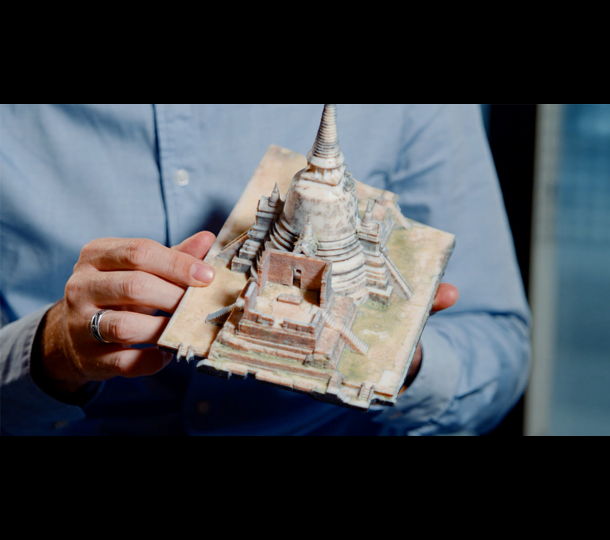 3D printed historic artifact model recreated by Google with 3D printing