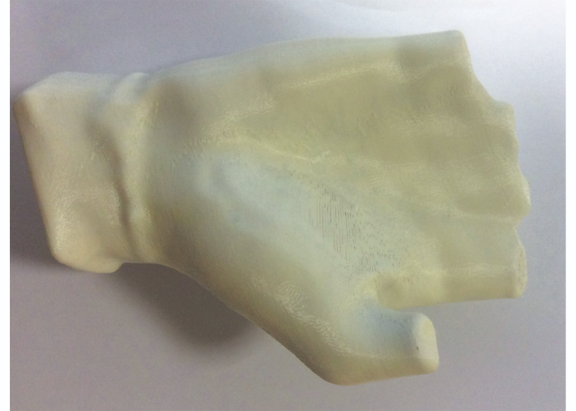 Using its Stratasys FDM 3D printer, the company produces
a number of prosthesis that surpass those produced on its
industrial robots.