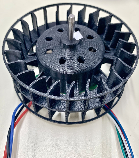 3D printed prototype for an IM Co., Ltd multi-purpose, hands-free dryer.