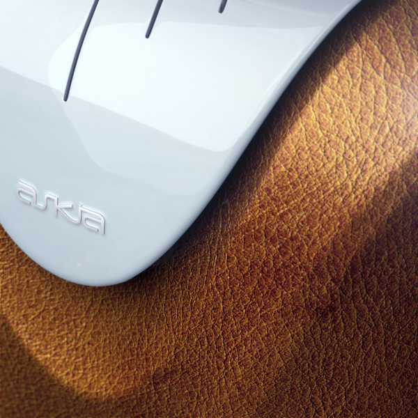 Askja can customize the surface with 3D printed ridges, enabling different
“skins” for customers, such as leather.