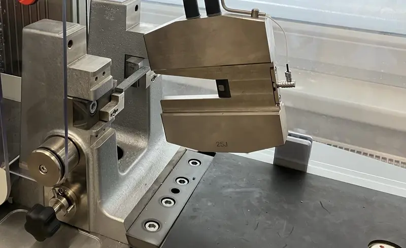 charpy impact testing machine