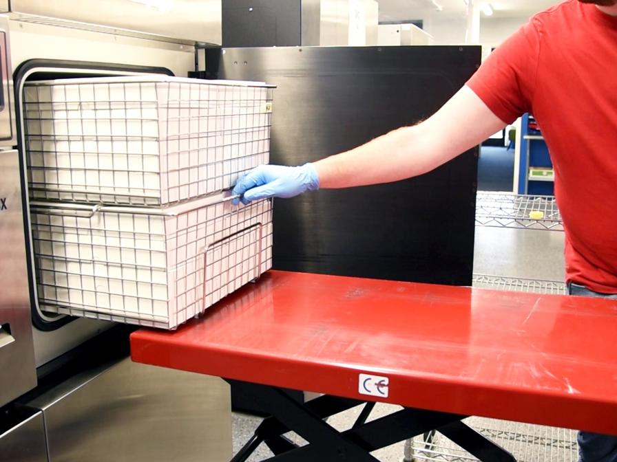 Sterilized Origin One 3D printed nasopharyngeal swabs