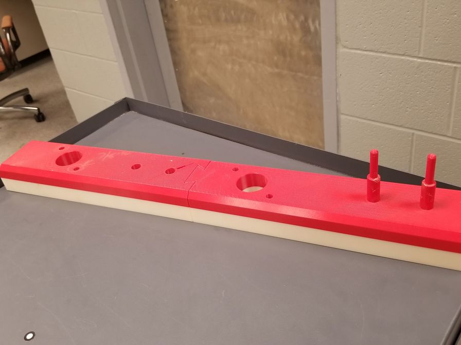 Caterpillar assembly rack.