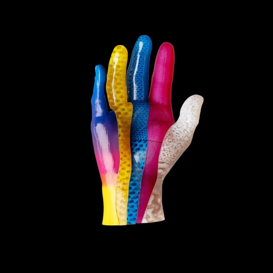 A hand 3d model 
