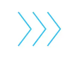 3 arrows pointing right symbol