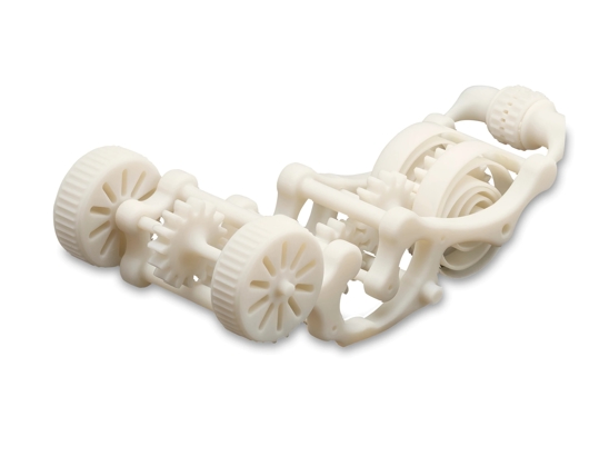 3D printed part model with digital abs plus