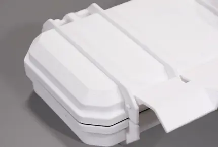 PolyJet ToughONE 3D printed snap-fit enclosure
