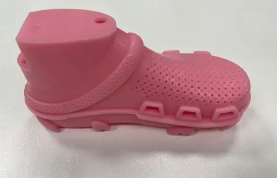 Somos Momentum used to 3D print footwear tooling