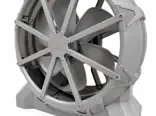 Somos Resolute Grey Industrial Fan