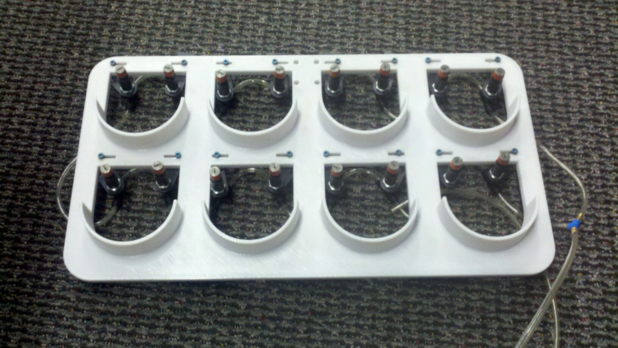 3D printed FDM resampled for Delkor