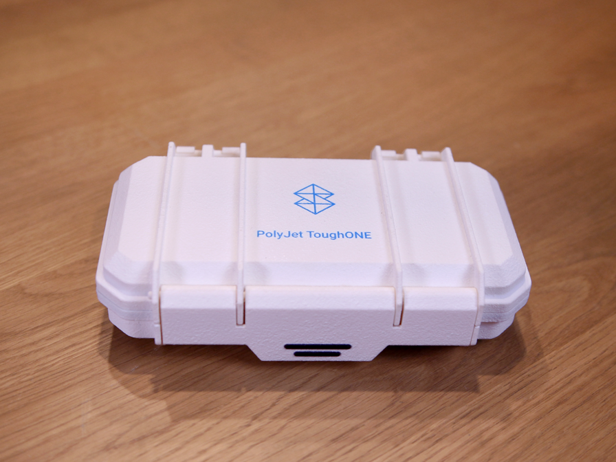 Stratasys PolyJet ToughONE webkit 3D printed prototype Stratasys PolyJet ToughONE webkit 3D printed prototype