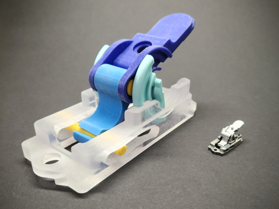 polyjet microsoft hinge prototype