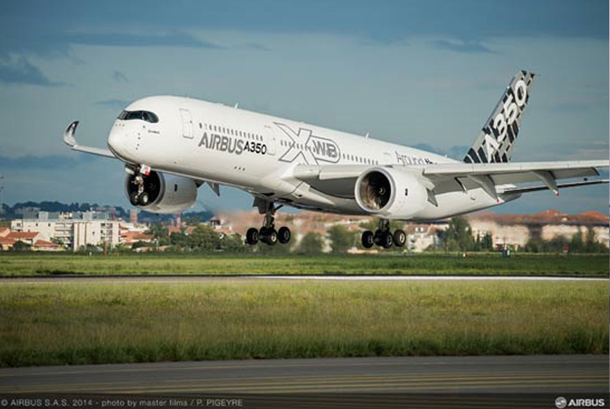 More than 1000 flight parts were 3D printed on Stratasys FDM Production Systems for the Airbus A350 XWB Program.