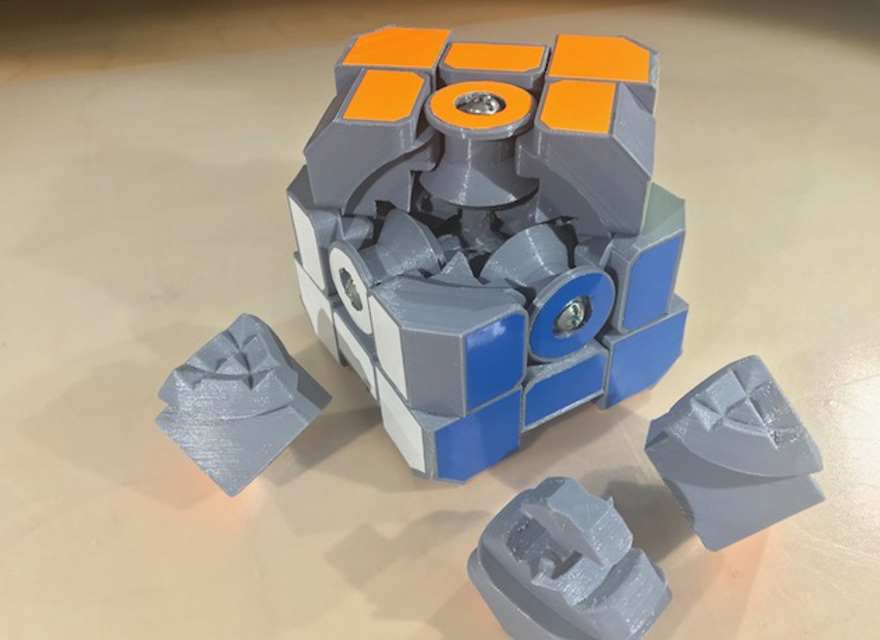 The Rubik's Cube Gets A Speedy Upgrade With 3D Printing