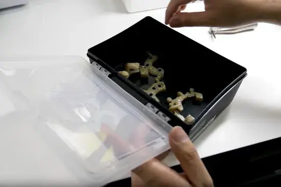 Implant Surgery Kit 3D printed on Stratsys J5 DentaJet