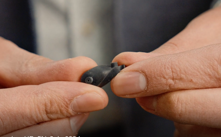 Flexible Gasket 3D printed using Stratasys Origin P3 DLP Printer