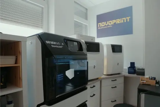 J5 DentaJet 3D Printers at Novolab Dental Lab
