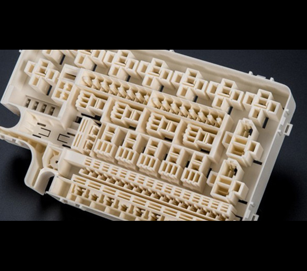 3D Printed Fuse Box Using PBT 3D Printers.