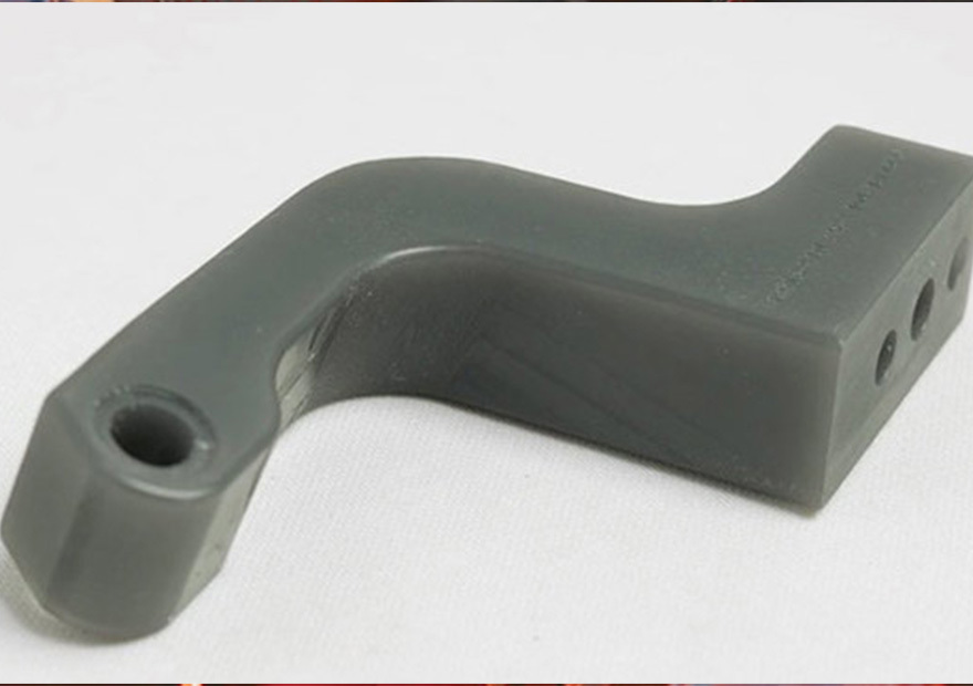 3D printed main bracket, made with Loctite 3D 3172 resin in the Origin One 3D printer.