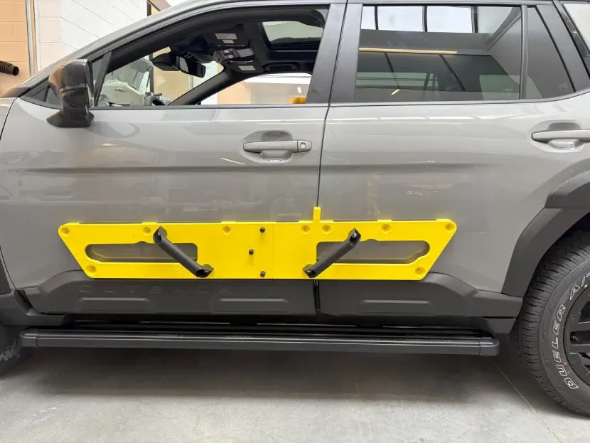 Stratasys FDM printed body panel grip tool for Subaru