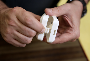 3D printed case using Stratasys PolyJet ToughONE Material